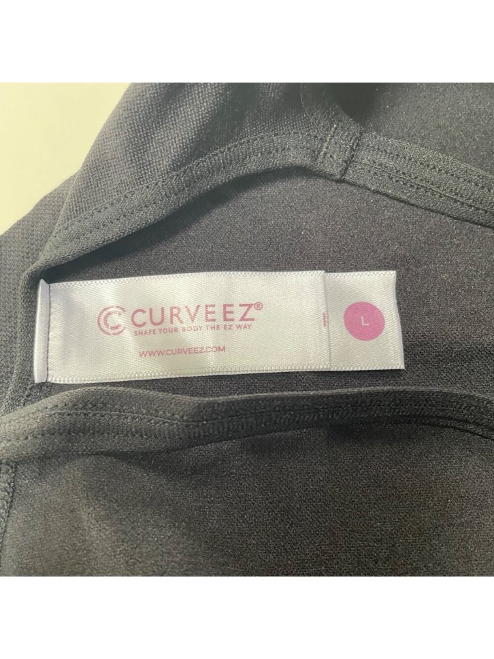 Curveez® Incredibly Shaping Cami Shapewear Black Sz LG  CUR3501 - Picture 7 of 9